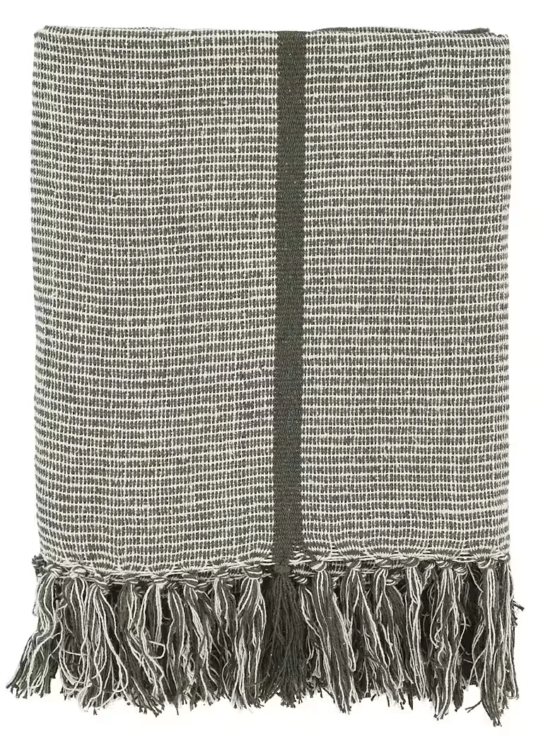 CHIC ANTIQUE Wohndecke Plaid Kuscheldecke 150x130 cm gemustert