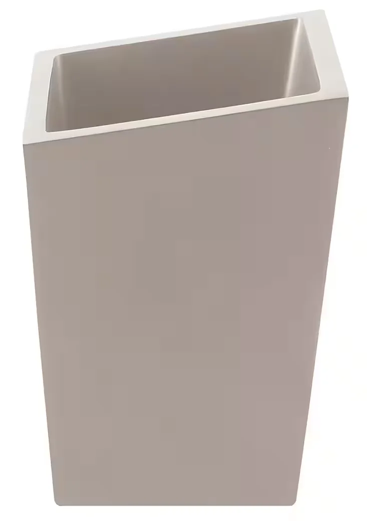 SPIRELLA Yoshi Zahnputzbecher matt Taupe Badaccessoire
