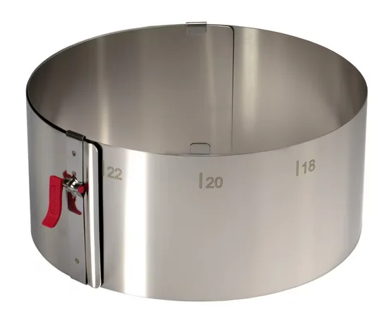LARES Tortenring 6003 verstellbar mit Klemmhebel