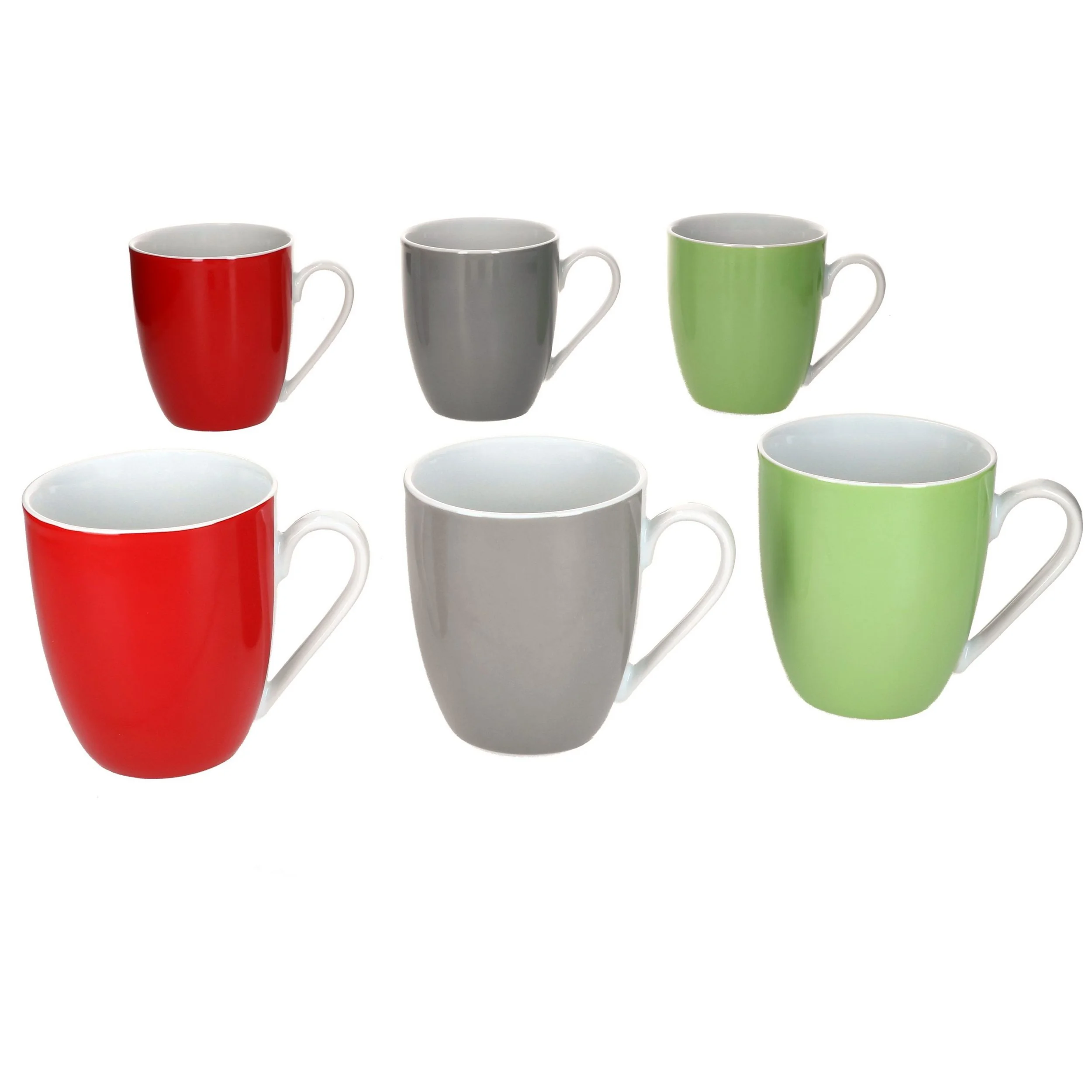 MamboCat Variant Trio Kaffeebecher 350 ml Porzellan 6er Set