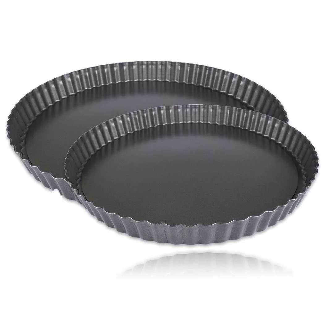 MIXED24 Quicheform Blech Backform Tarte Pizza Obstkuchen 26 und 28 cm