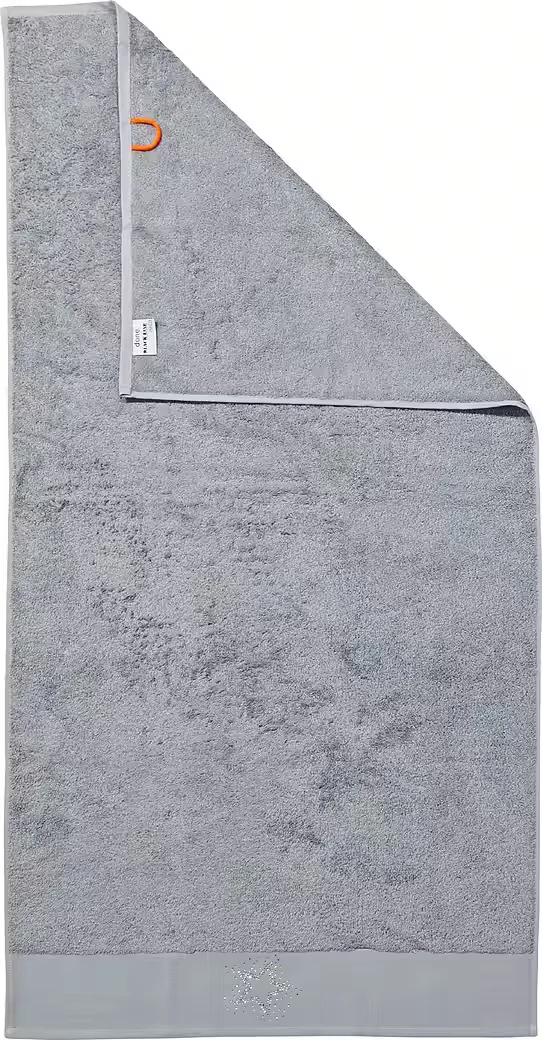 DONE. Duschtuch Stone Walkfrottier mit Strassapplikationen, 1 St