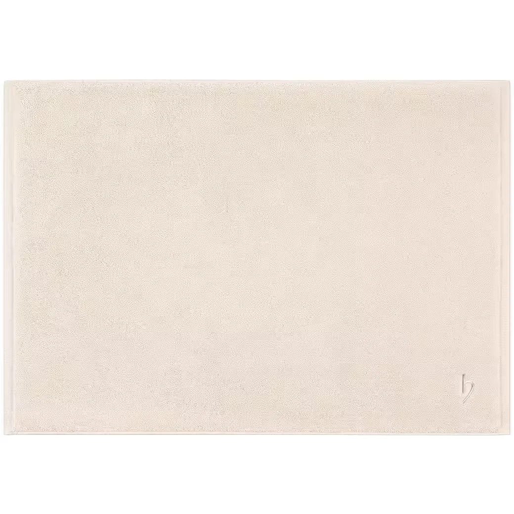 HERZBACH HOME Pura Badematte 50x70 cm Premium Baumwolle 1200 g pro m2