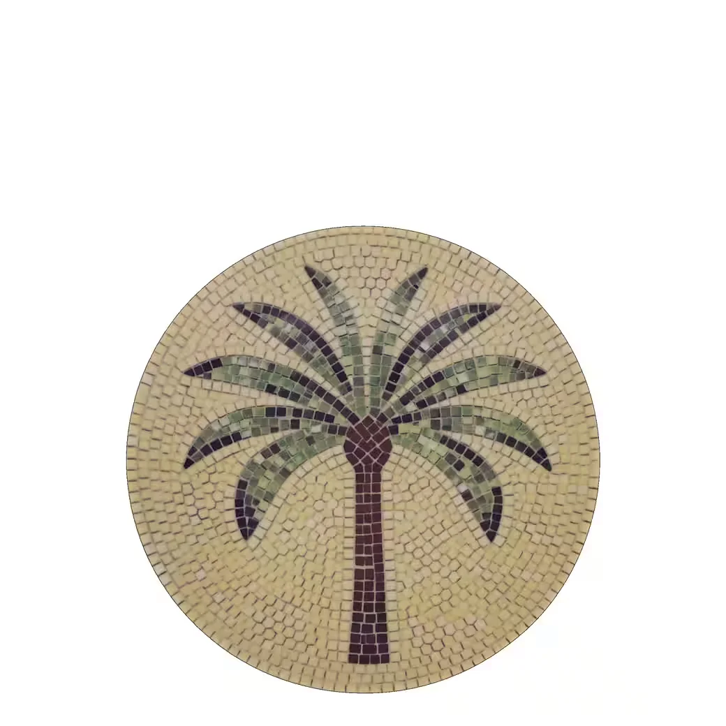 CHIC ANTIQUE Teller Tablett Steingut Chartres Mediterranes Mosaik