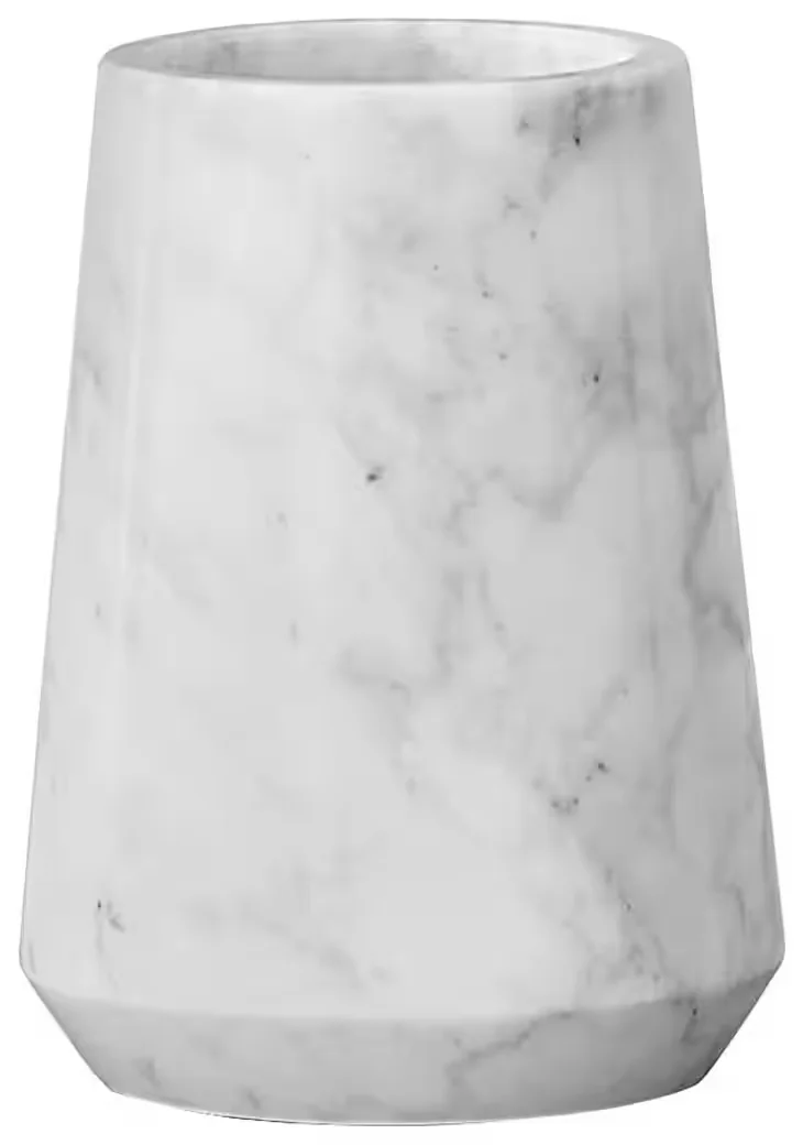 KLEINE WOLKE Zahnputzbecher Carrara Marmor Optik