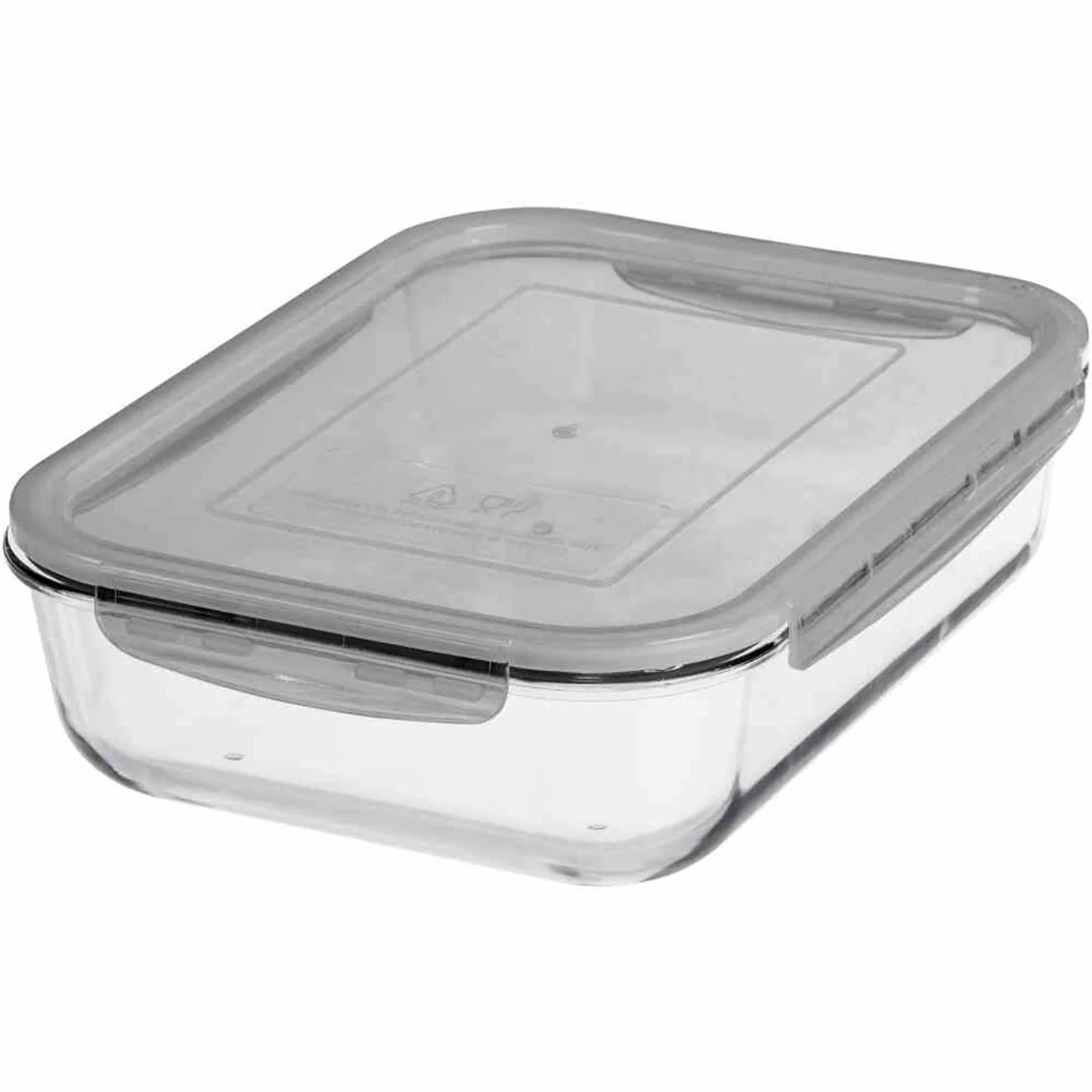 GASTROMAX Glas Frischhaltedose 2,7 l Aufbewahrungsbox mit Deckel
