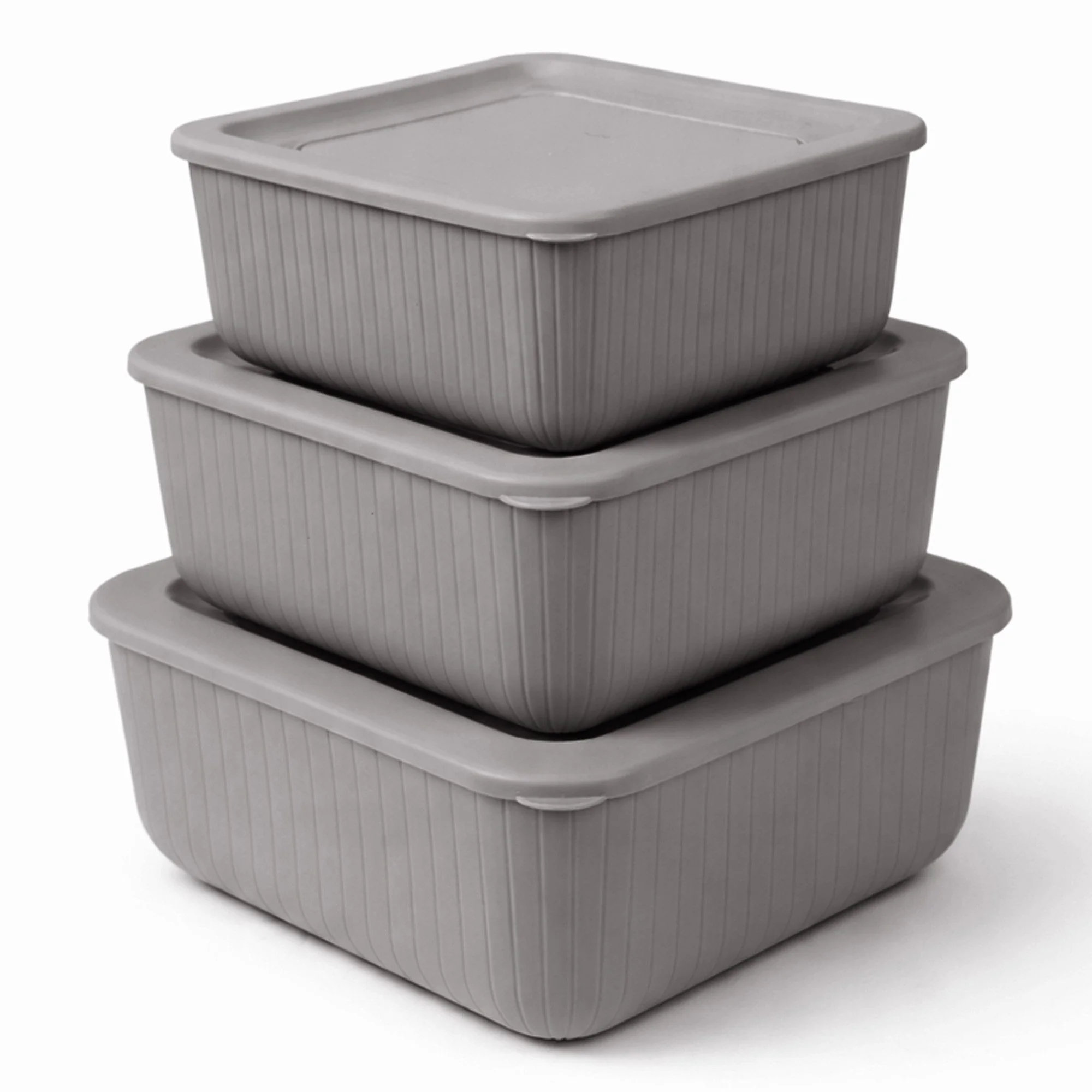 PRO HOME Vorratsdosen Set 3-teilig 0,5L 1L 1,5L Lebensmittel